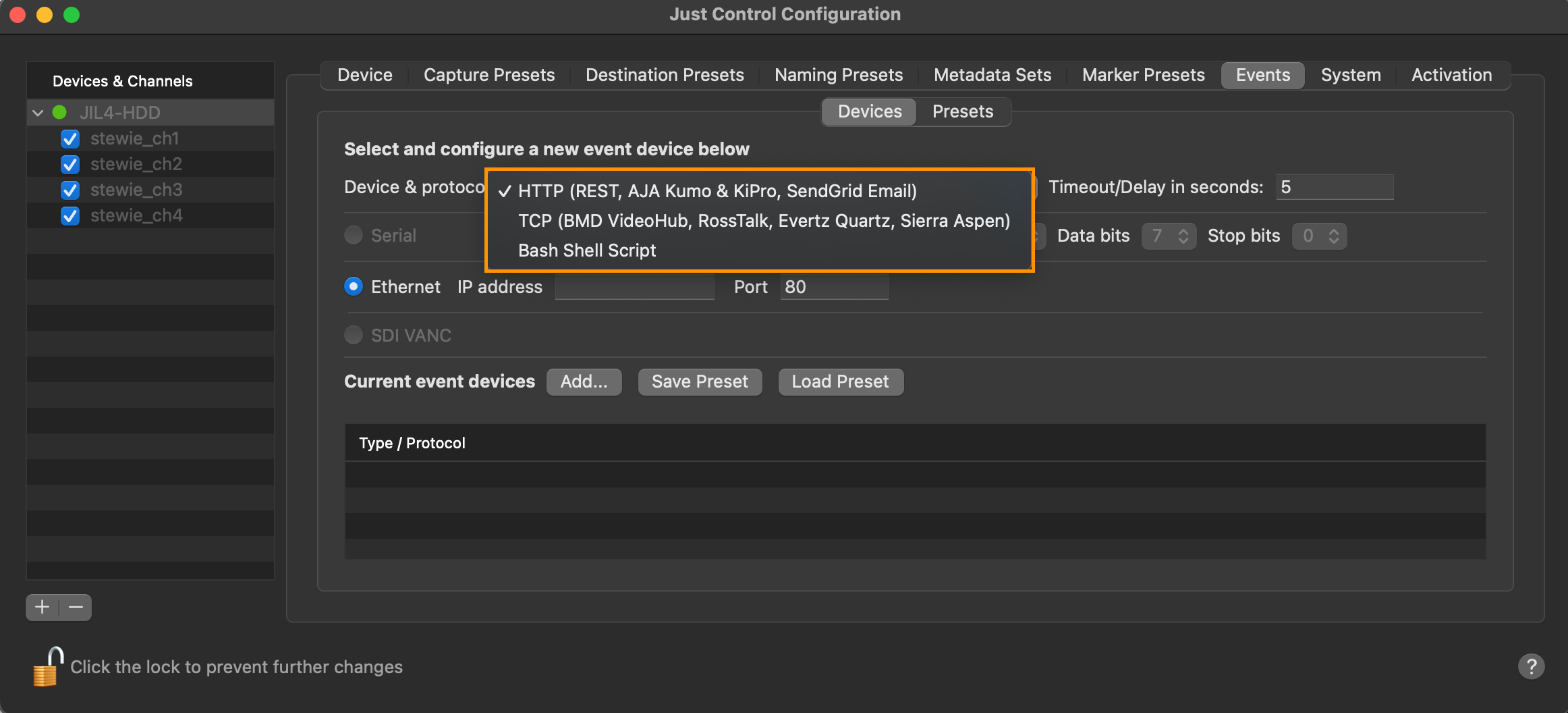 [JIL] Events v.5.5 screenshot 2