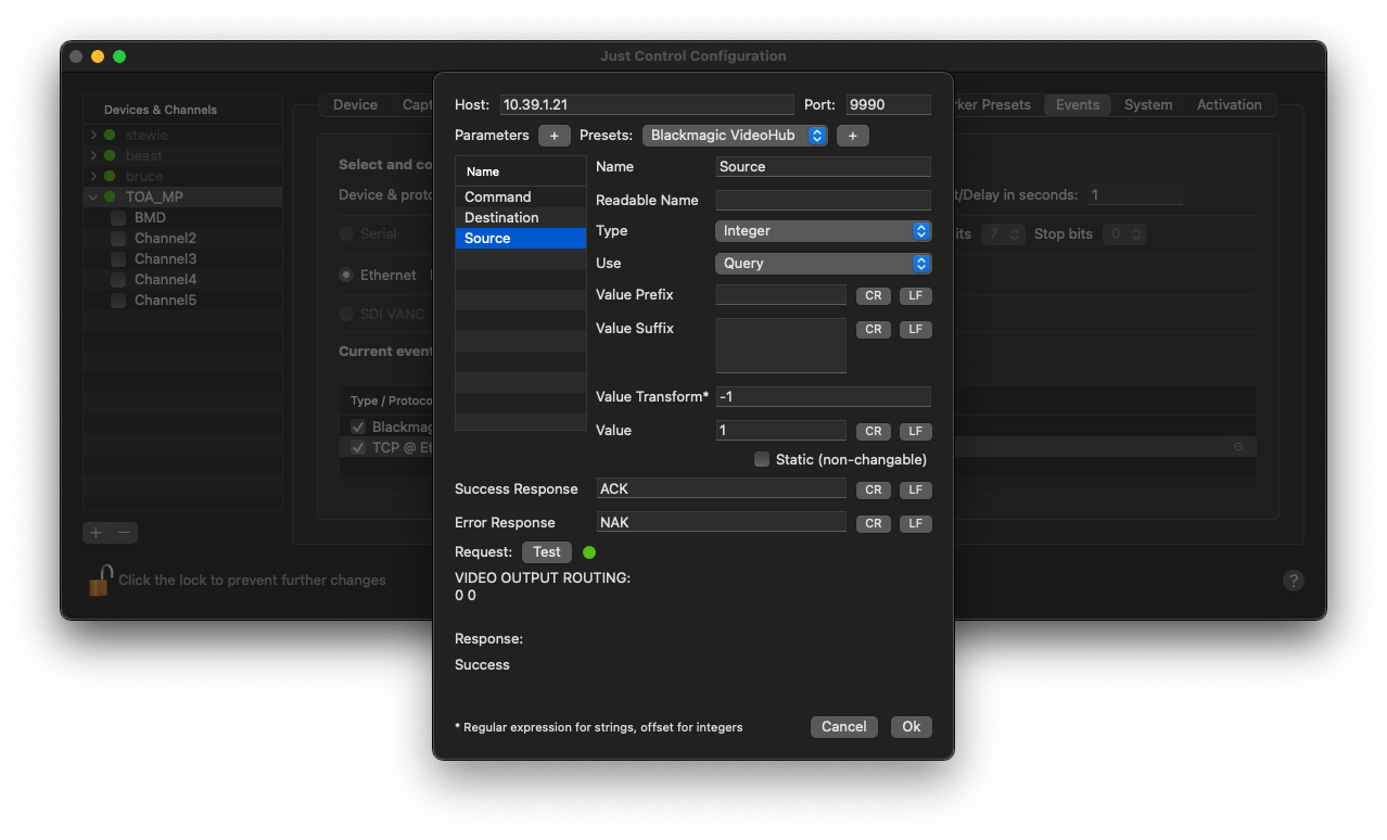 [JIL] Blackmagic Design Videohub v.5.5 screenshot 4