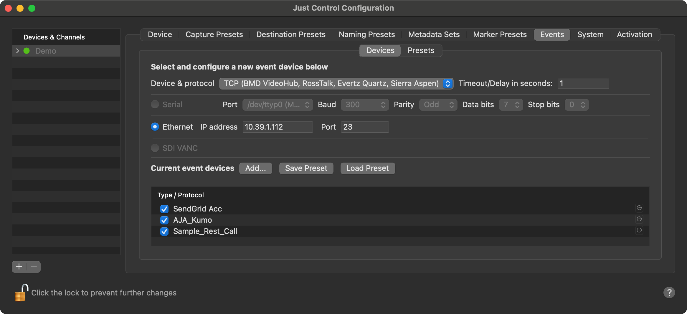 [JIL] Blackmagic Design HyperDeck v.5.5 screenshot 1