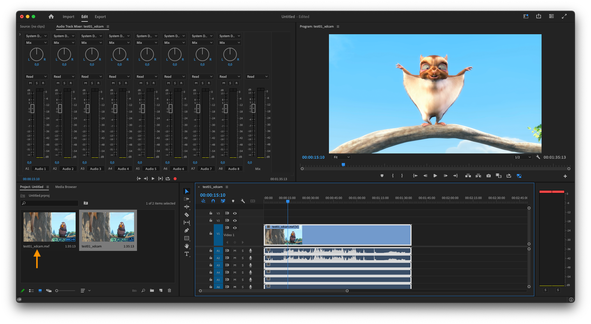 [JIL] Growing File Workflow with Adobe Premiere Pro v.5.5 screenshot 5