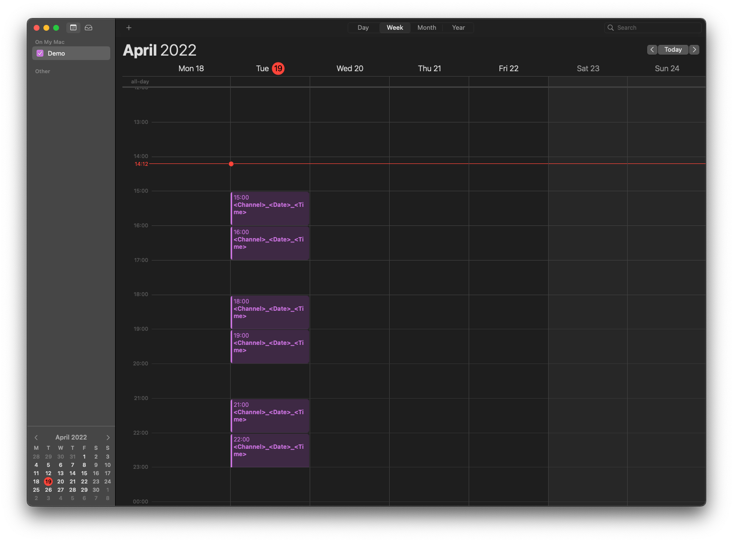[JIL] Schedule Mode v.6.0 screenshot 4