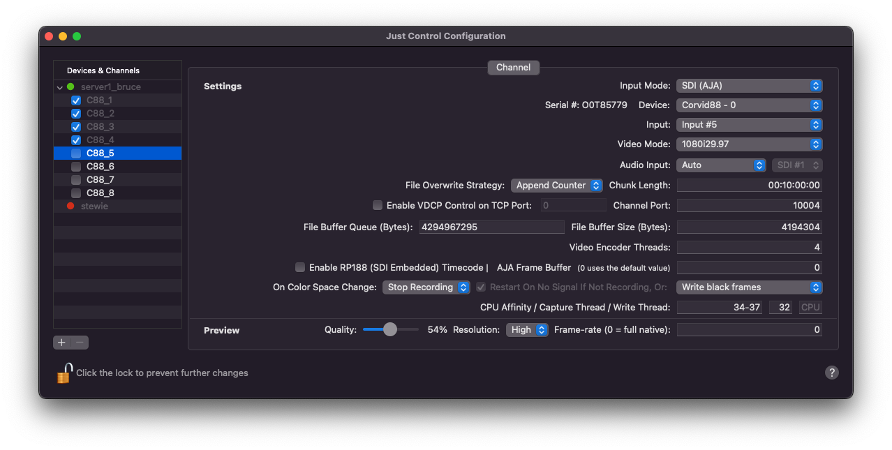 [JIL] Channel Settings v.6.0 screenshot 3