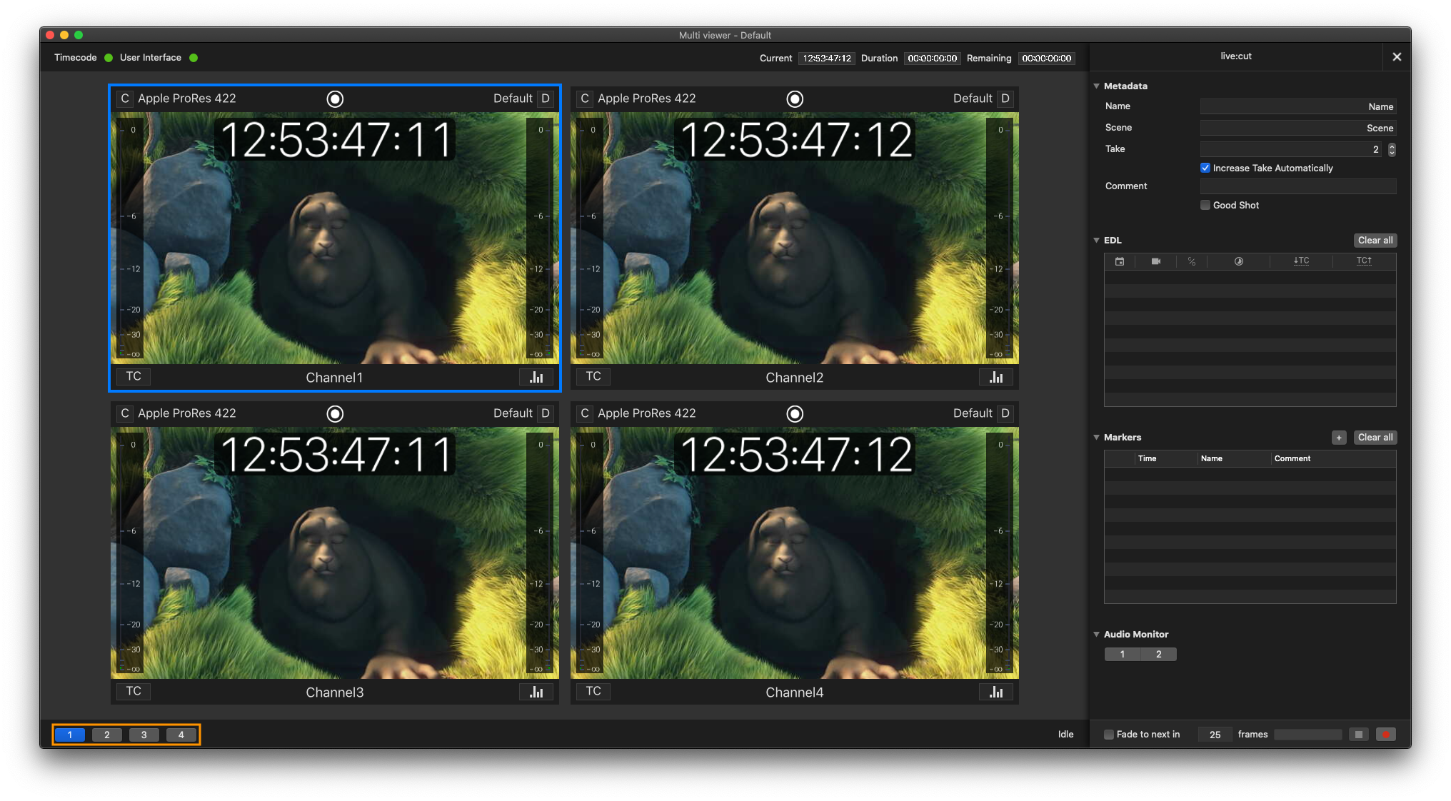 [JIL] Start a Multicam Recording v.6.0 screenshot 8