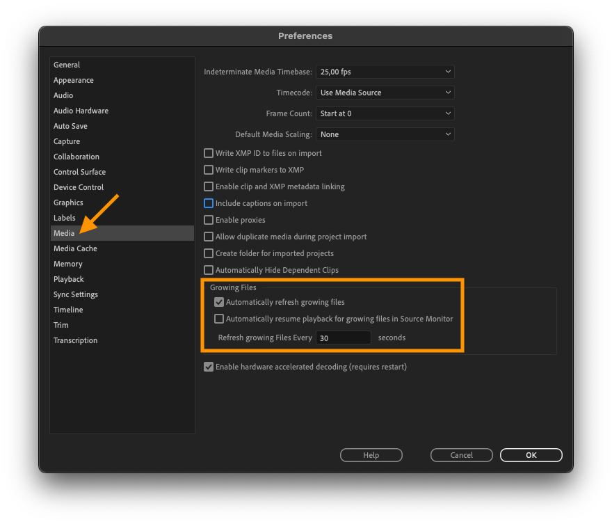 [JIL] Growing File Workflow with Adobe Premiere Pro v.6.0 screenshot 1