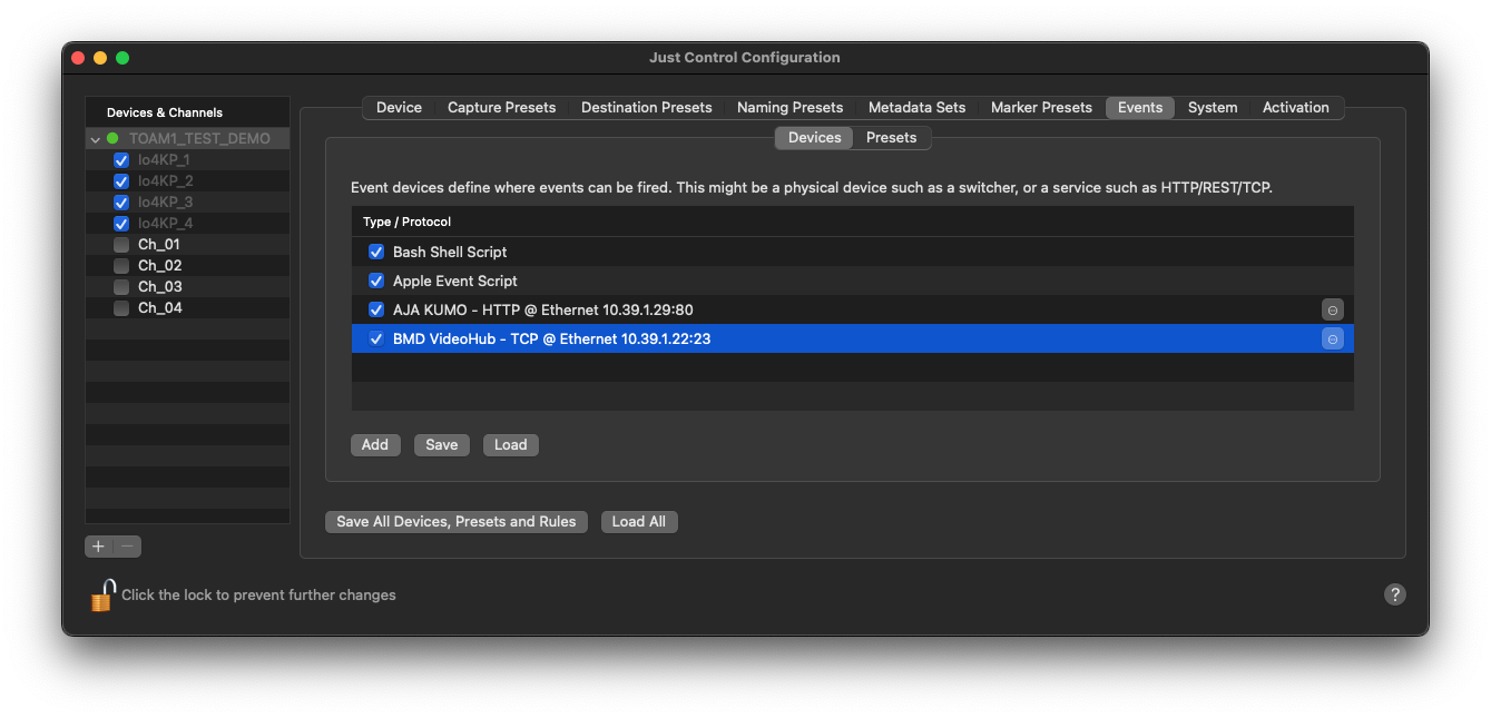 [JIL] Blackmagic Design Videohub v.6.0 screenshot 4