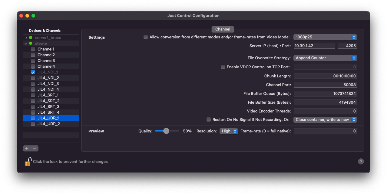 [JIL] UDP Channel v.6.0 screenshot