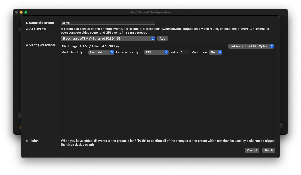 Blackmagic ATEM (Ethernet) v.2025.1 screenshot 6