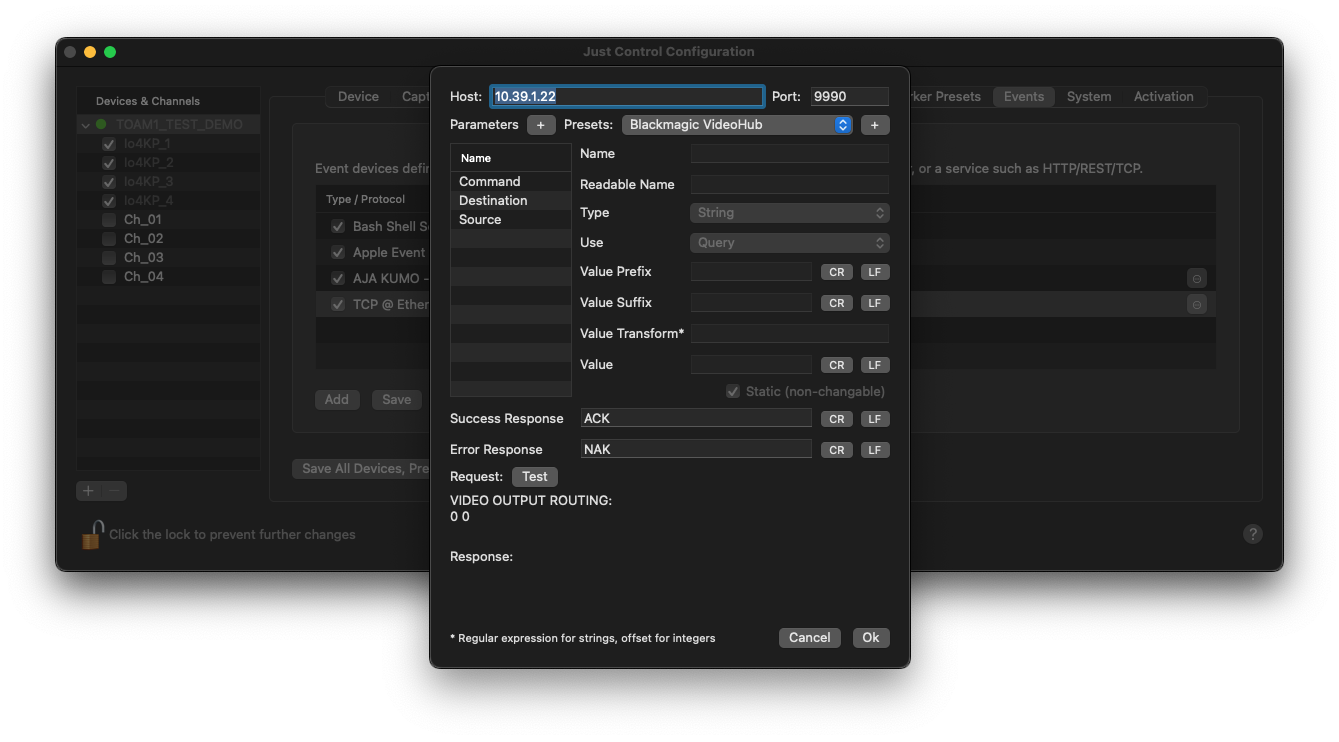 Blackmagic Design Videohub v.2025.1 screenshot 2
