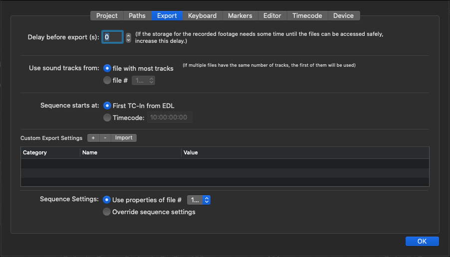 Export v.2025.1 screenshot 1