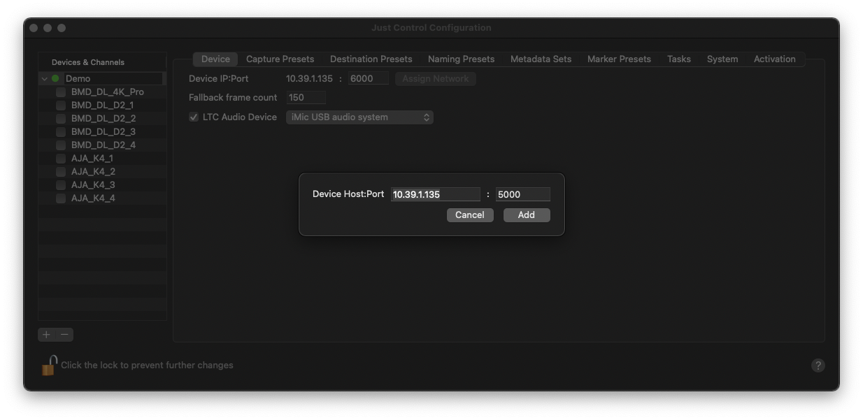 Configuration Panel (5.1) screenshot 3