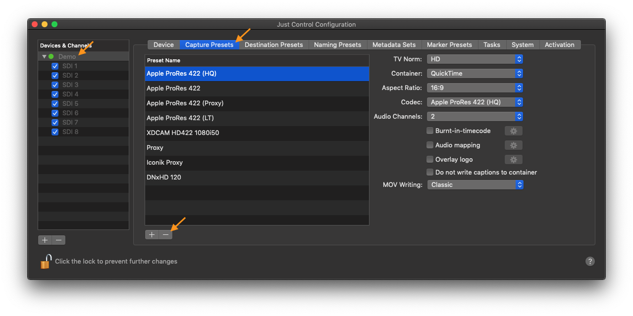 Capture Presets (5.1) screenshot 7