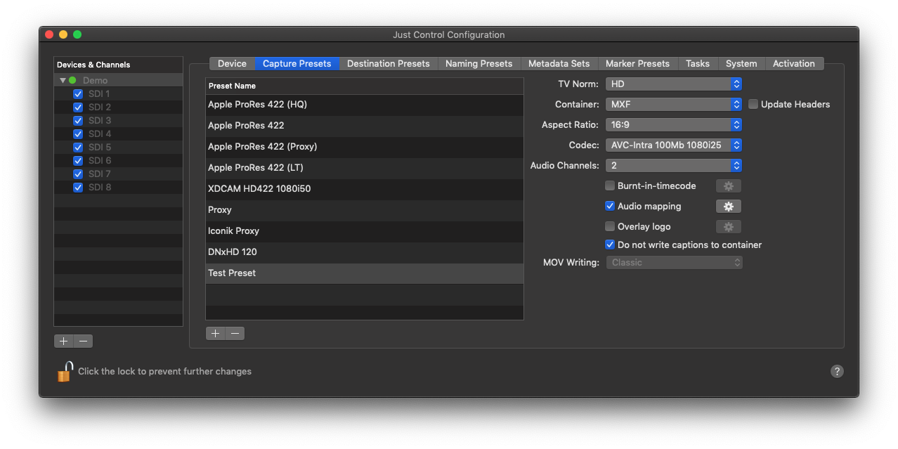 Capture Presets (5.1) screenshot 6