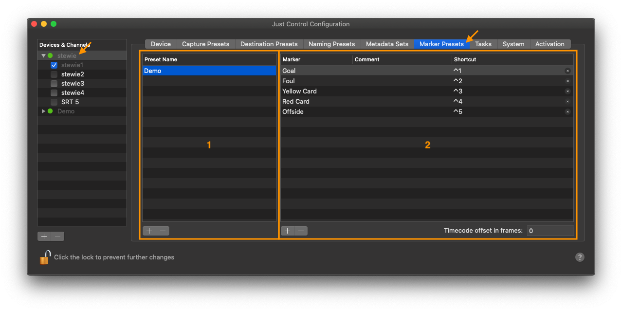 Marker Presets (5.1) screenshot 2