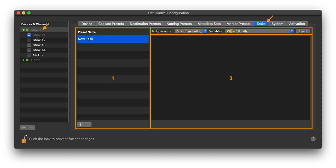 Tasks (5.1) screenshot 1