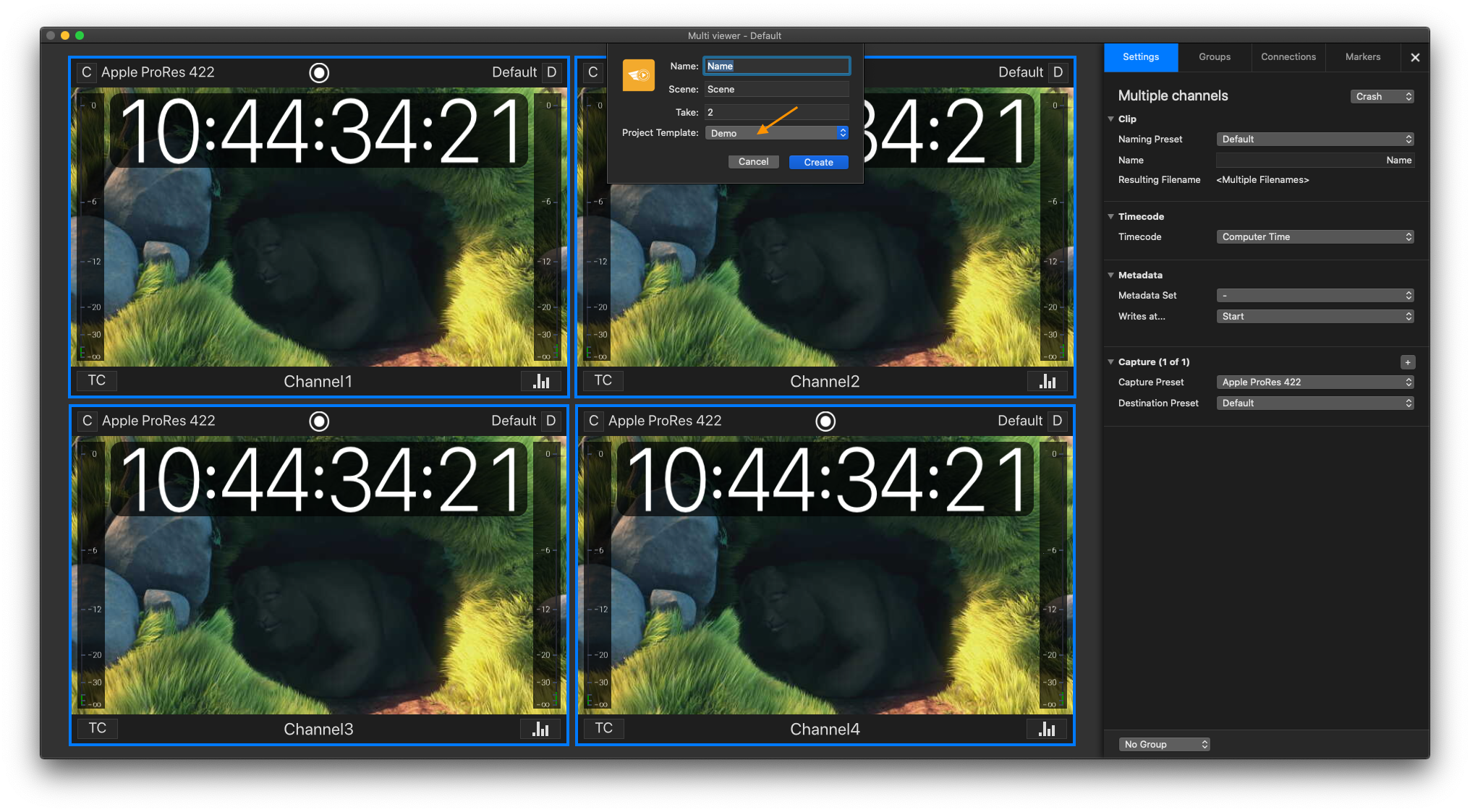 Work with Live Cut Projects (5.1) screenshot 6