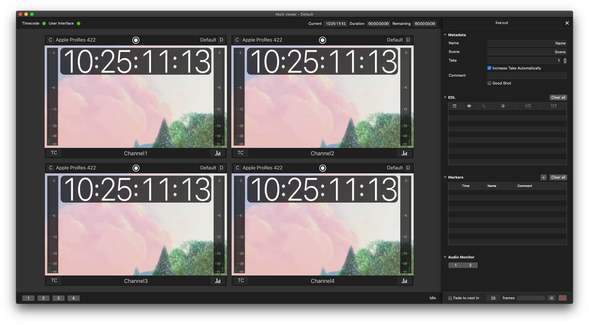 Work with Live Cut Projects (5.1) screenshot 3