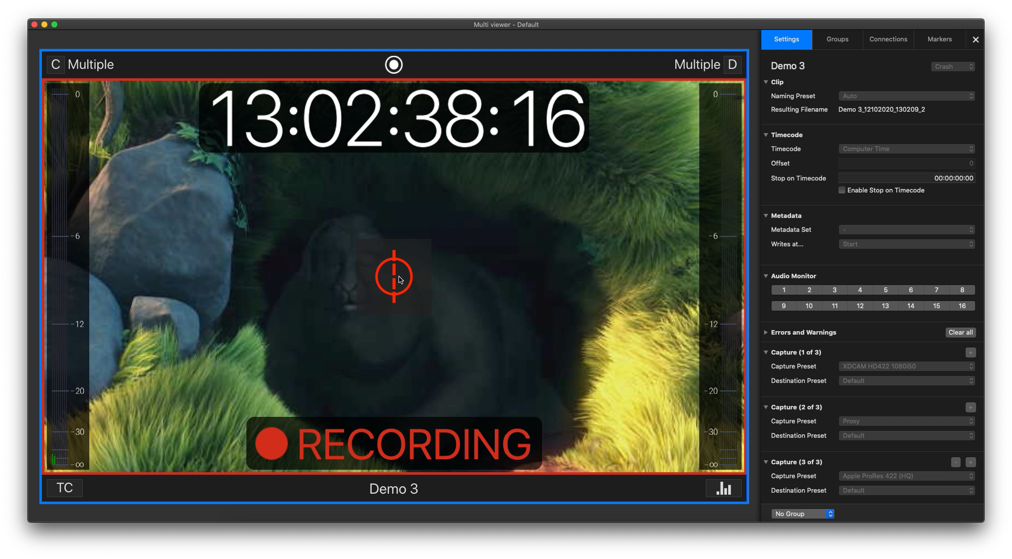 Split Recording (5.1) screenshot