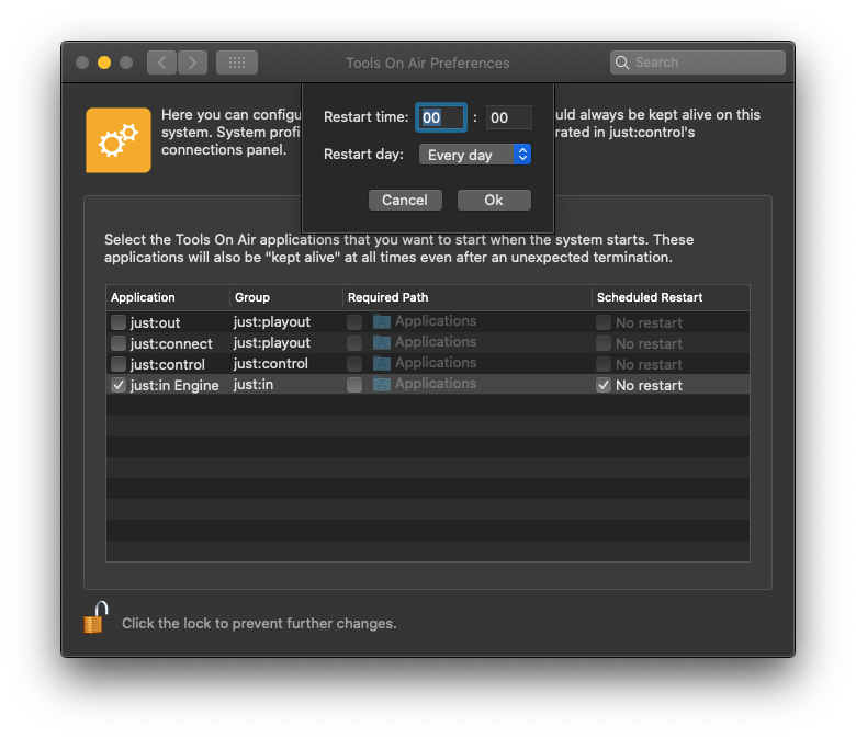 Preference Pane and Stay Alive (5.1) screenshot 4