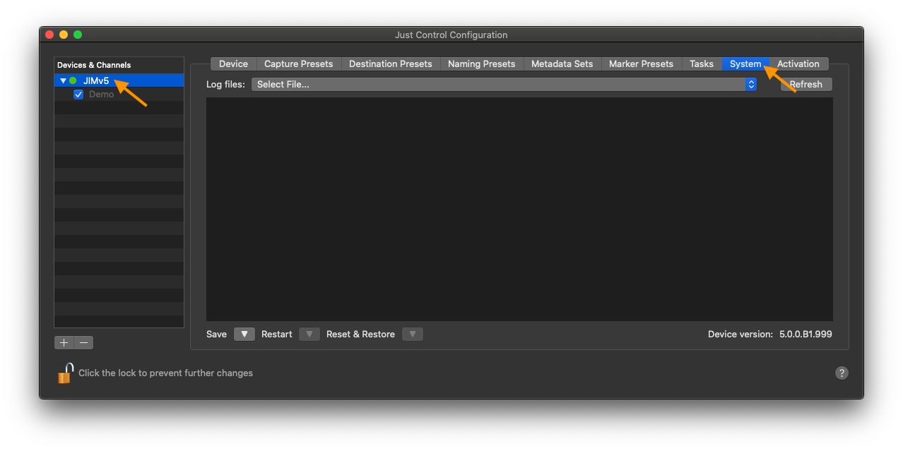 TOA System Profile (5.1) screenshot 1