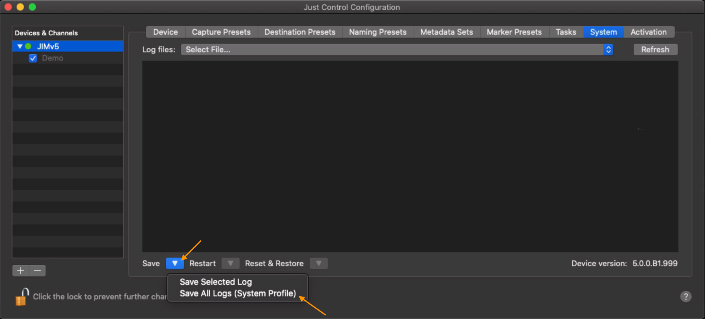 TOA System Profile (5.1) screenshot 2