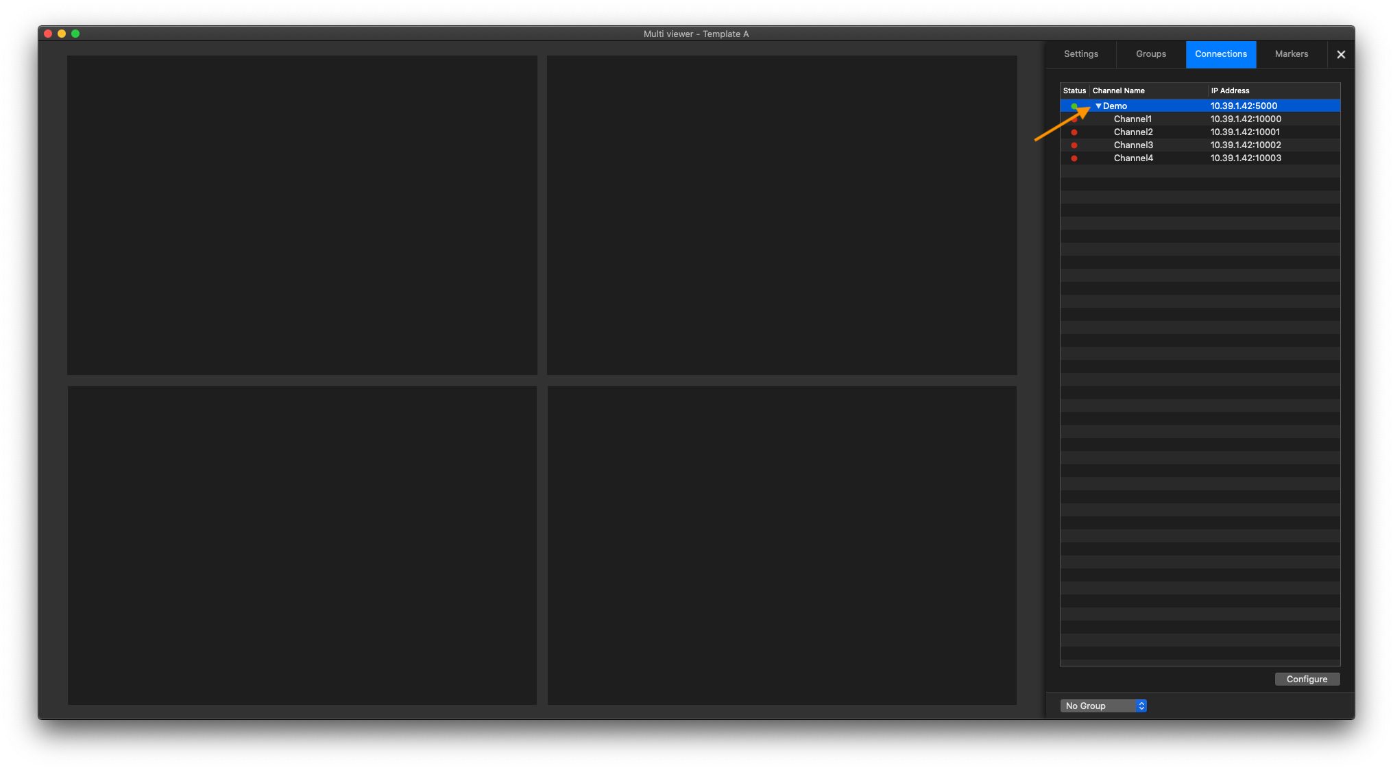 Manage Channels v.5.5 screenshot 2