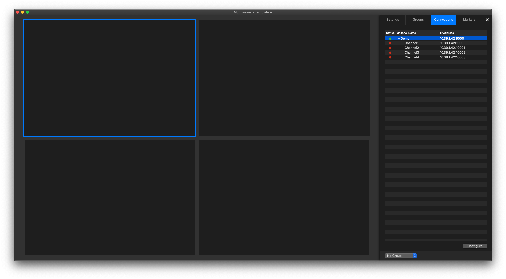 Manage Channels v.5.5 screenshot 1