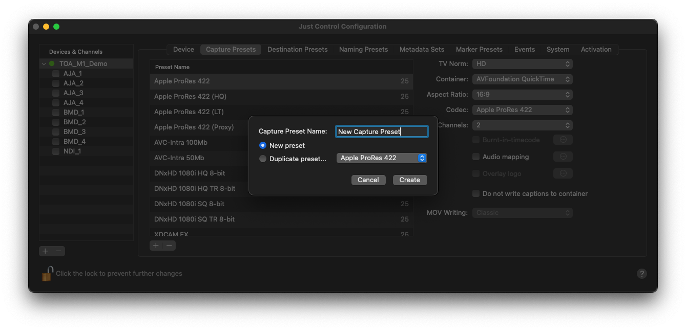Capture Presets v.5.5 screenshot 3