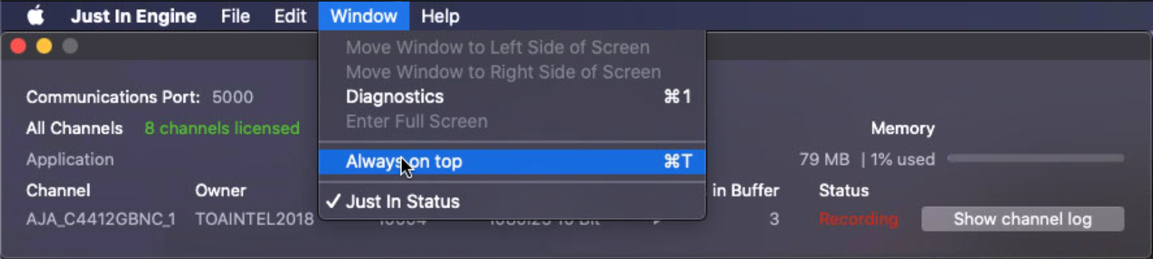 Diagnostics Window v.5.5 screenshot 2