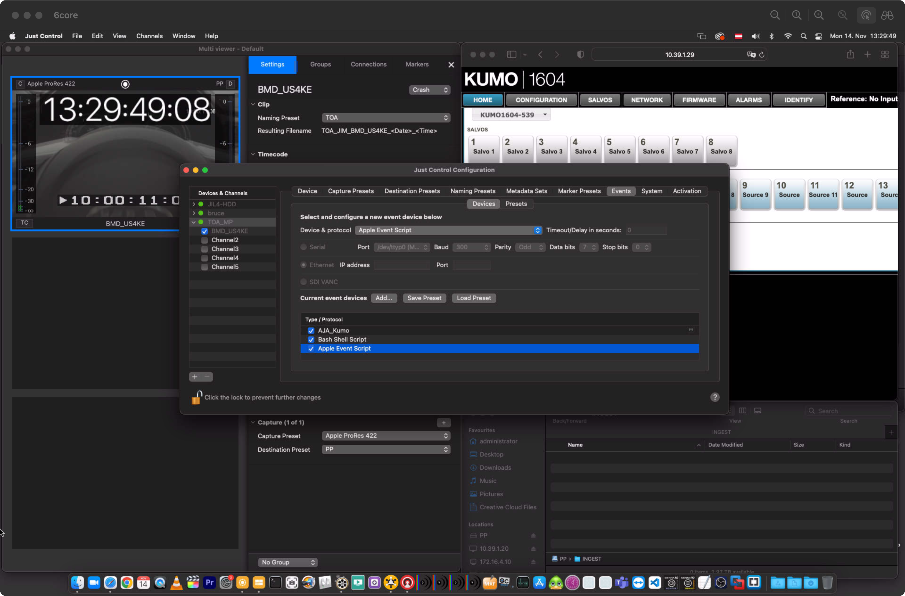 Multiple Events v.5.5 screenshot 2