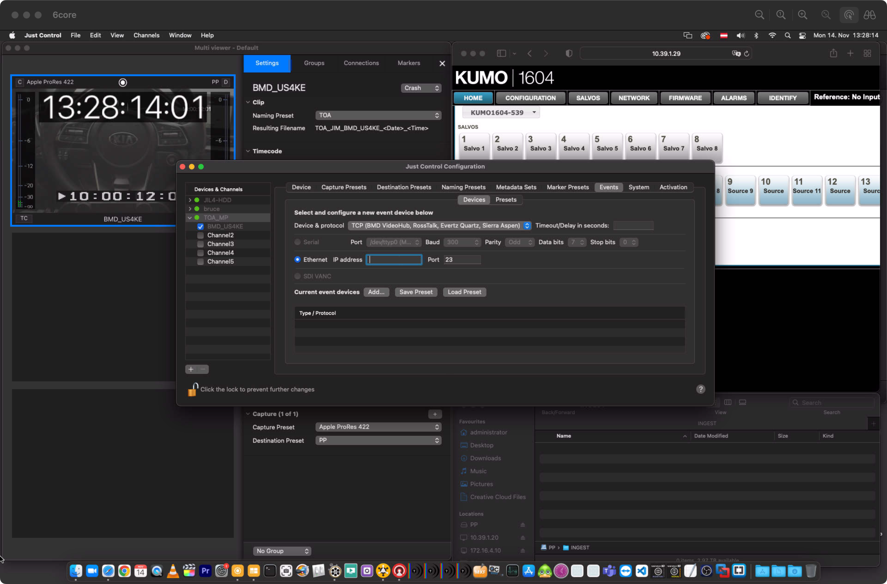 Multiple Events v.5.5 screenshot 1