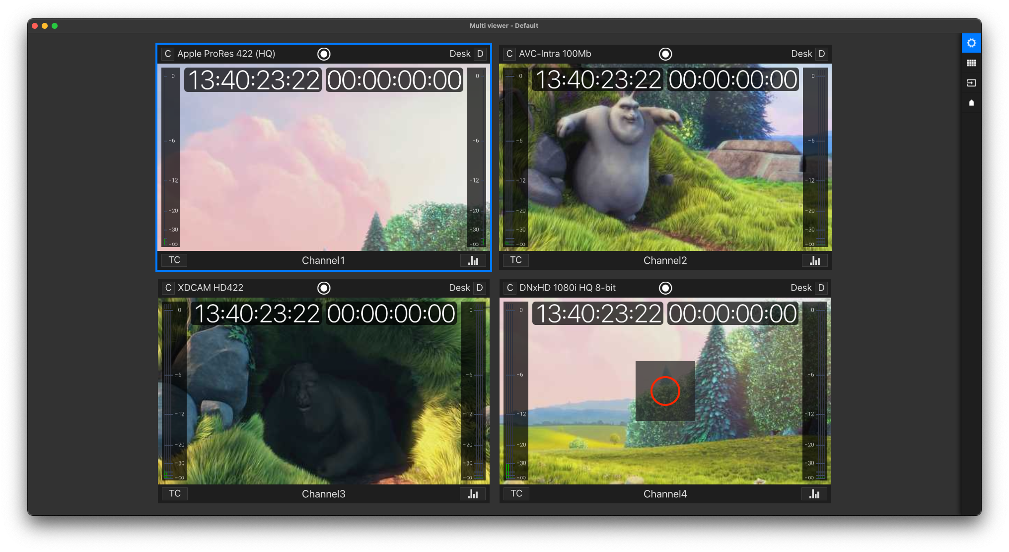 Channel Viewer Modes v.6.0 screenshot 1
