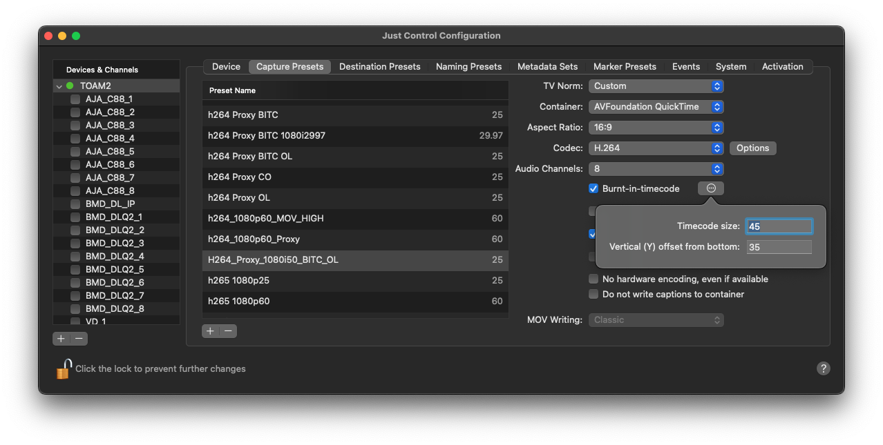 Capture Presets v.6.0 screenshot 8