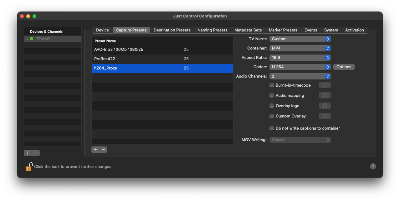 Metadata and Naming Presets with Custom Overlays v.6.0 screenshot 4
