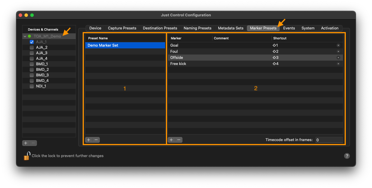 Marker Presets v.6.1 screenshot 2