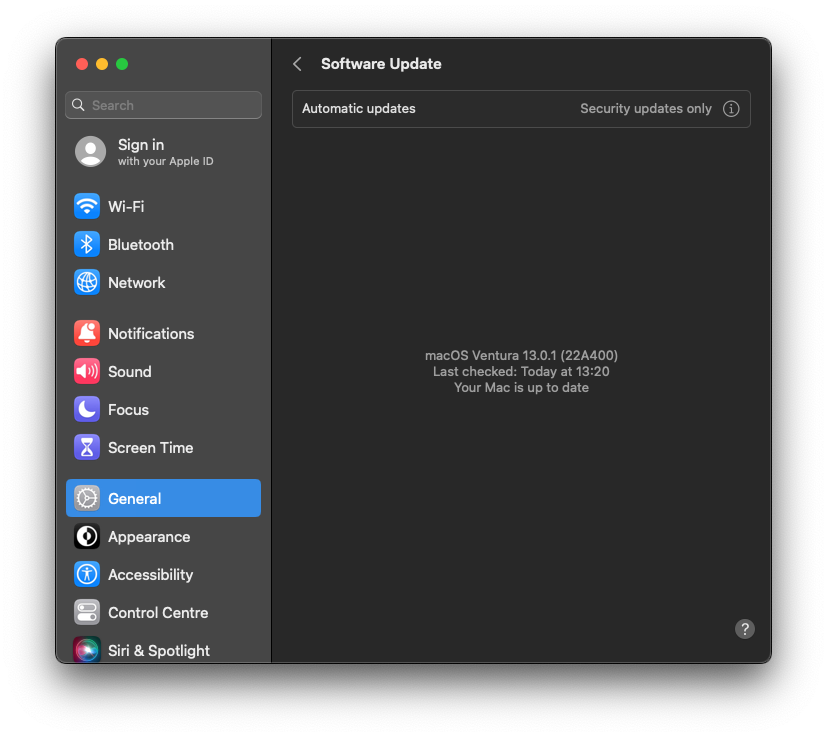 macOS Configuration (macOS Ventura or higher) v.6.2 screenshot 4