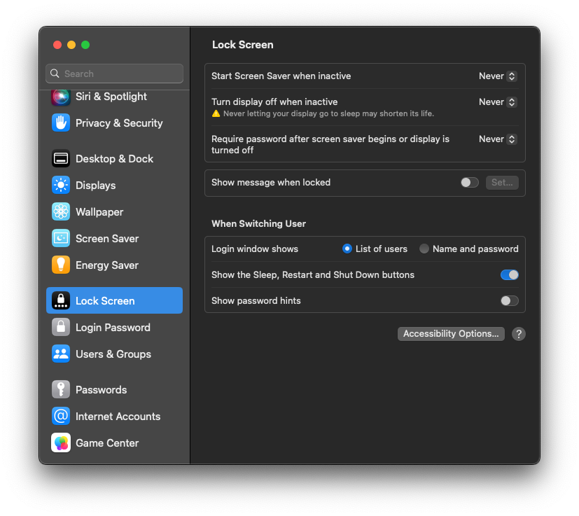 macOS Configuration (macOS Ventura or higher) v.6.2 screenshot 2