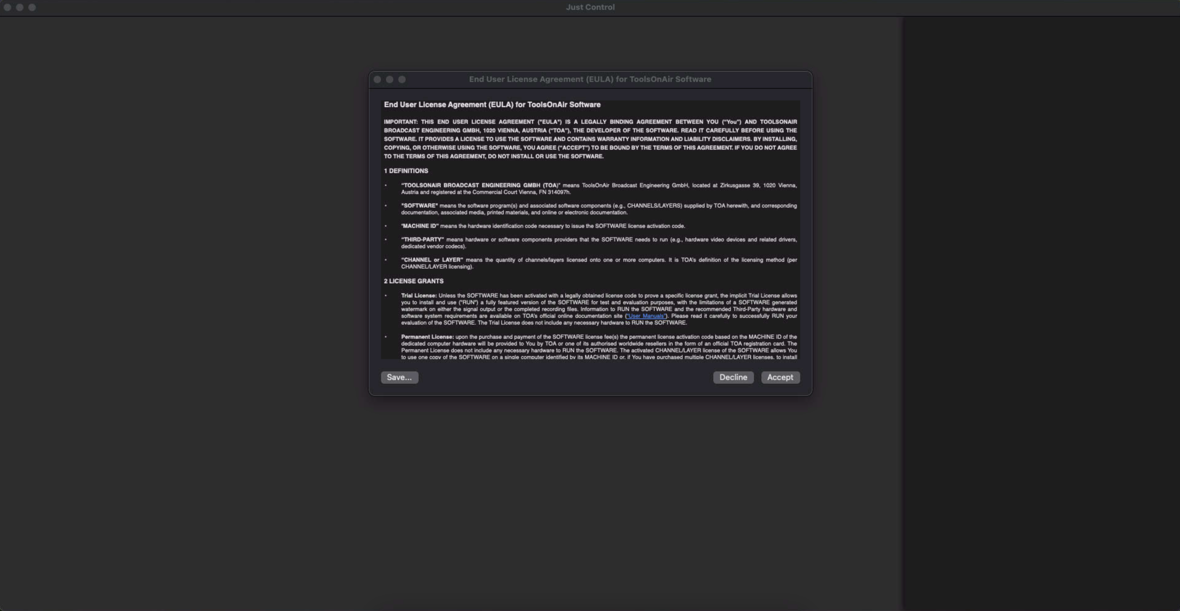 User Interface v.6.2 screenshot 1