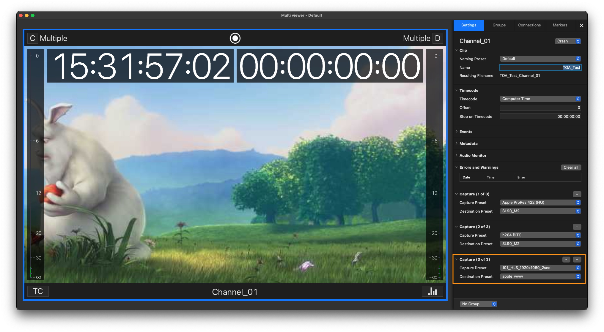 HLS Output v.6.2 screenshot 4
