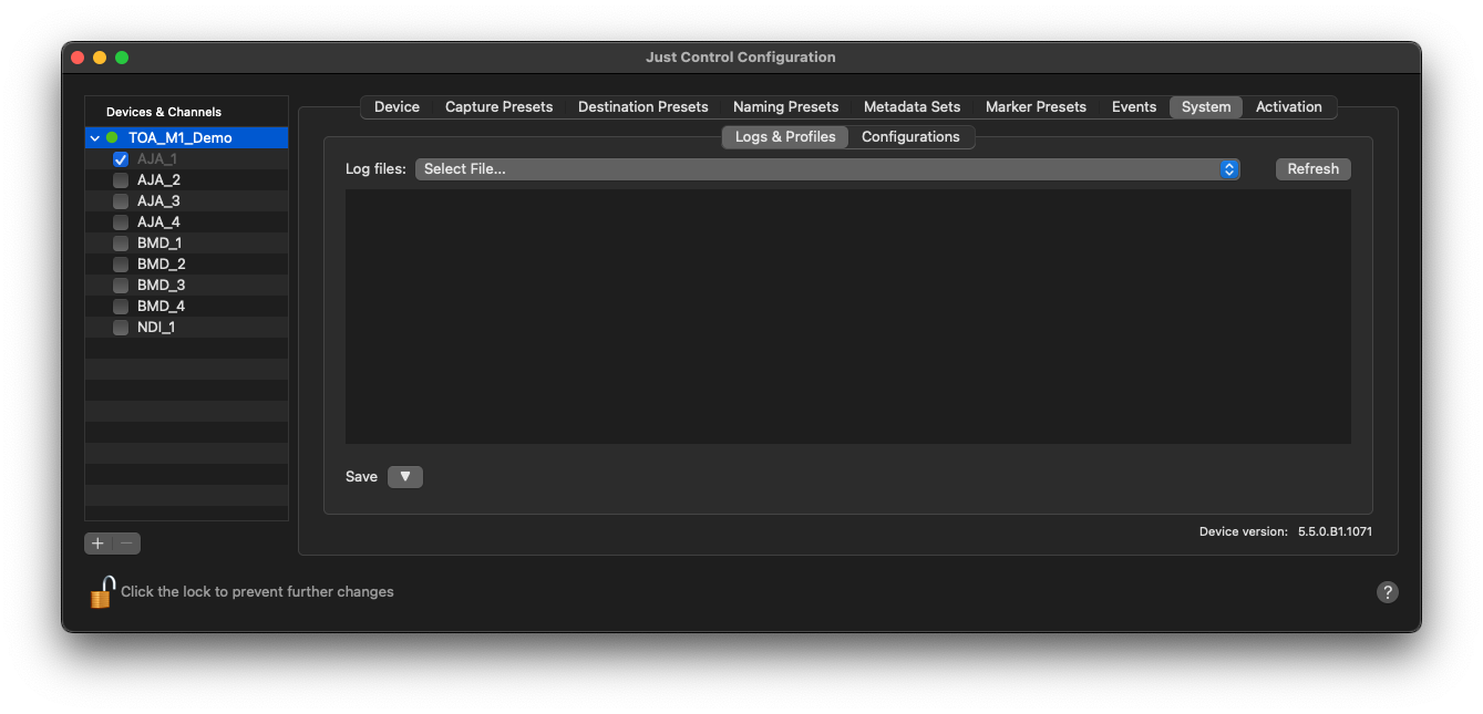 System v.6.2 screenshot 1