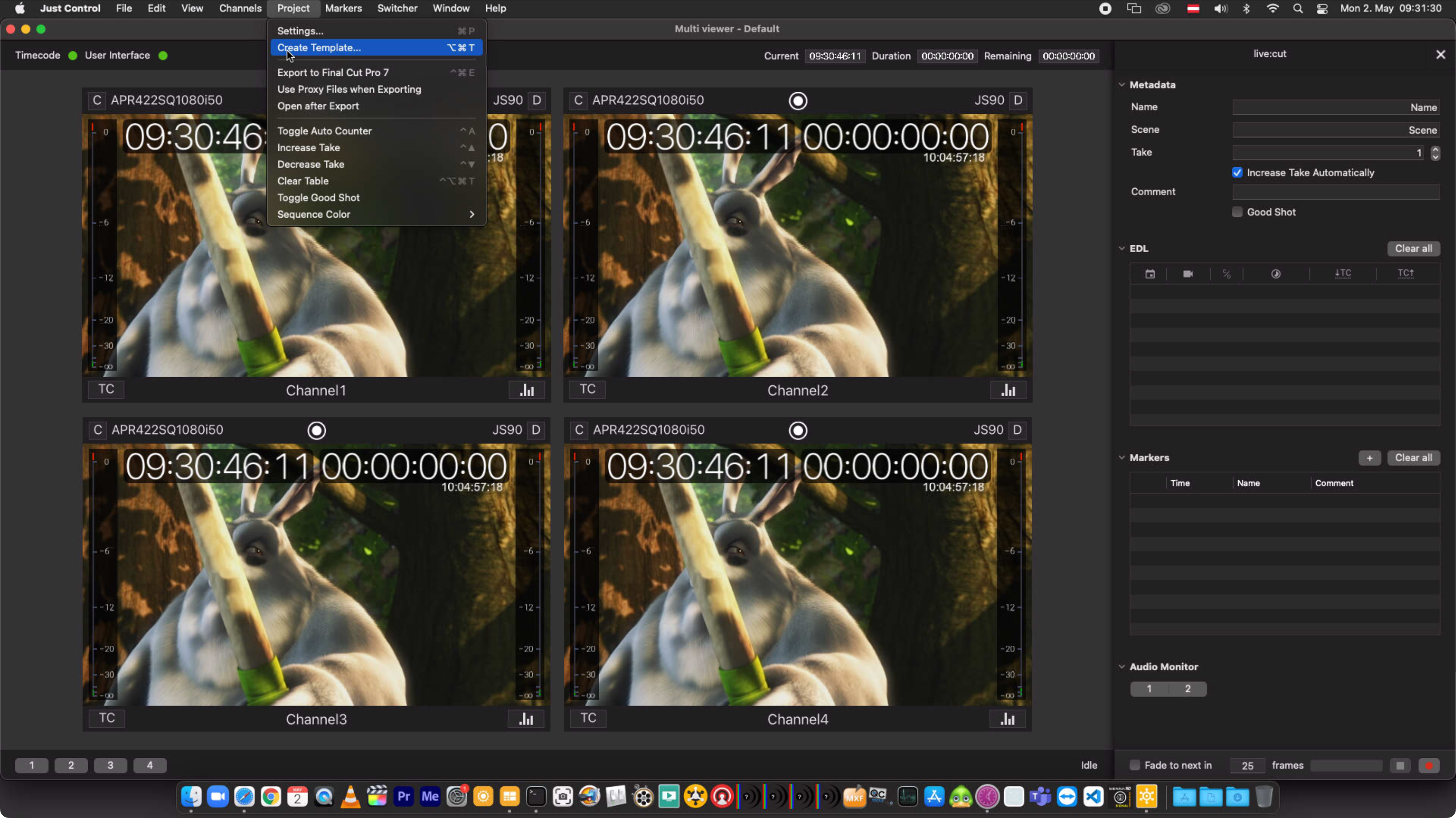 Work with Live Cut Projects v.6.2 screenshot 5
