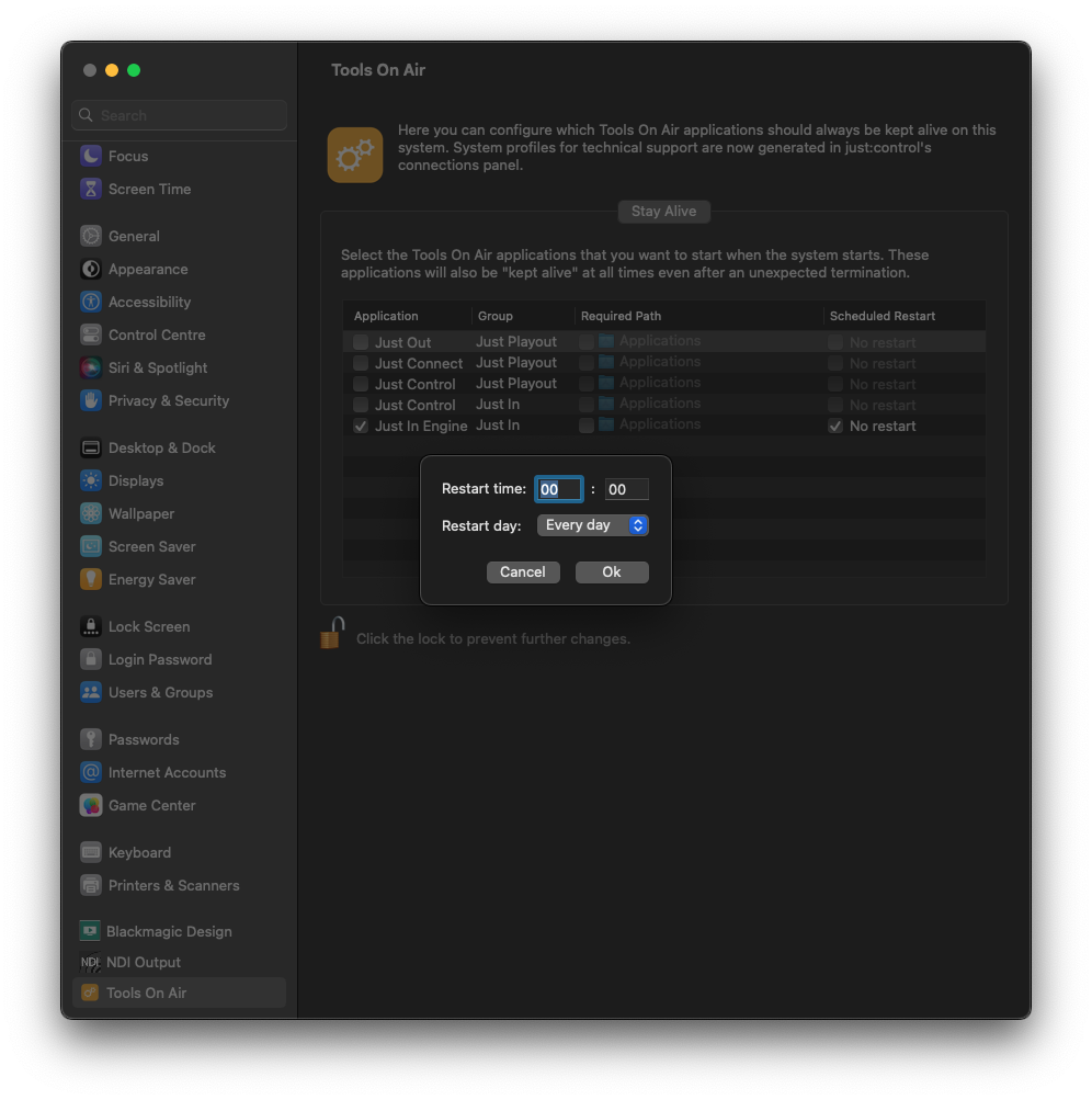 Preference Pane and Stay Alive v.6.2 screenshot 4