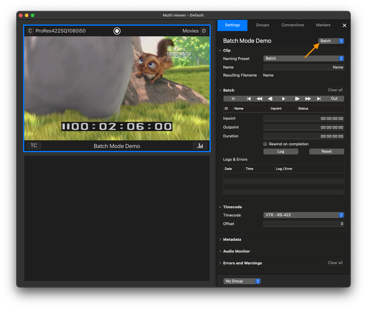 Batch Mode v.6.5 screenshot 1