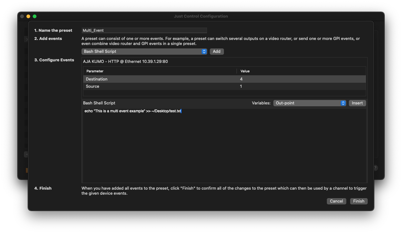 Multiple Events v.6.5 screenshot 5