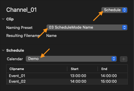 Schedule Mode v.2025.1 screenshot 4