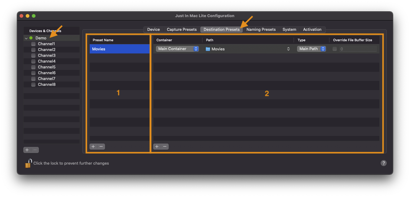 Destination Presets v.2025.1 screenshot 1