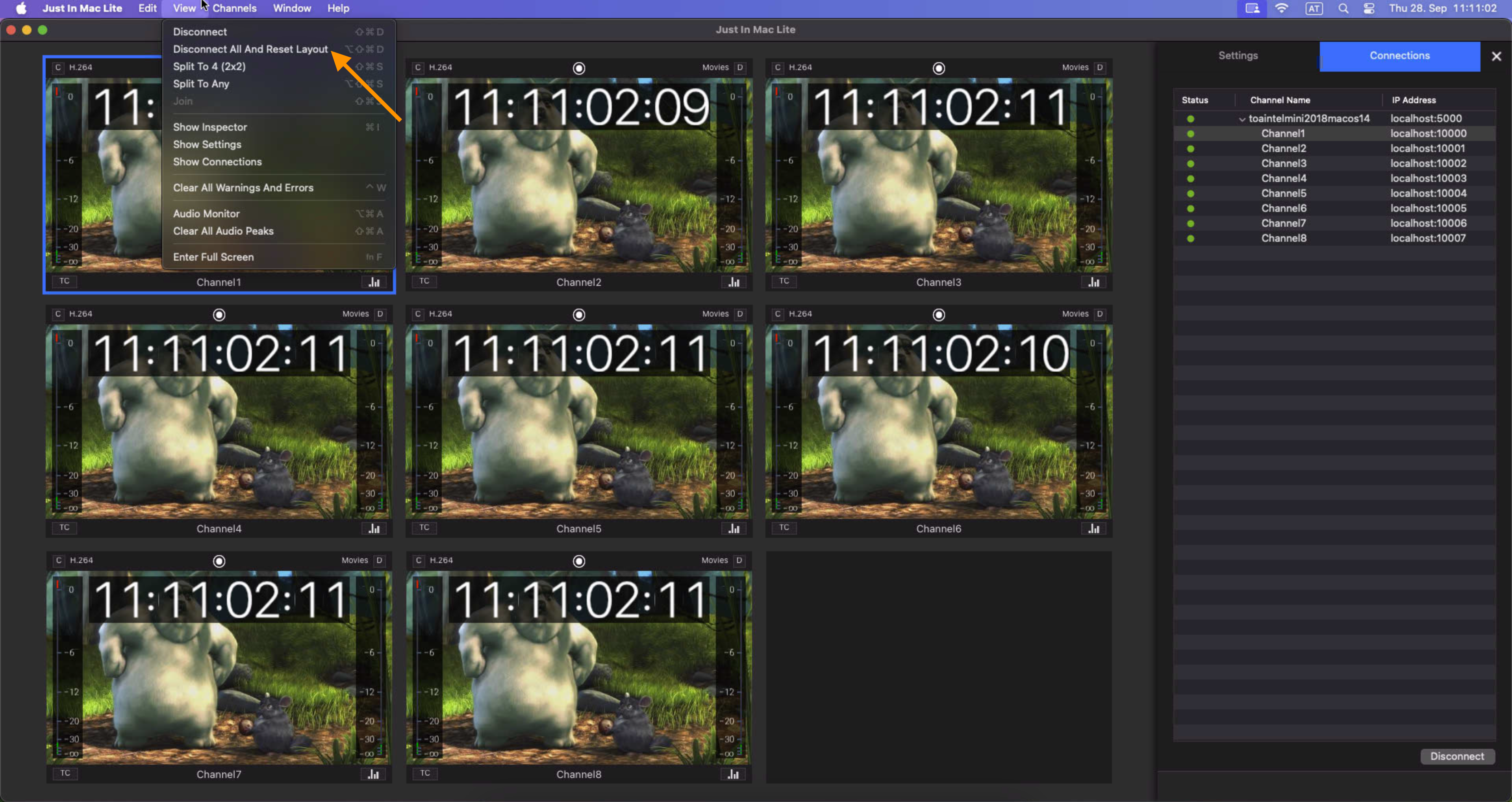 Adjust the Channel Viewer Area v.6.0 screenshot 1