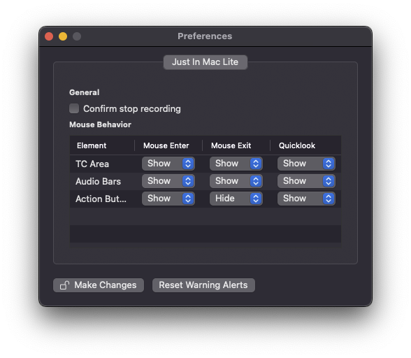 Preferences v.6.0 screenshot 1