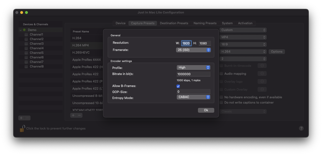 Capture Presets v.6.0 screenshot 8