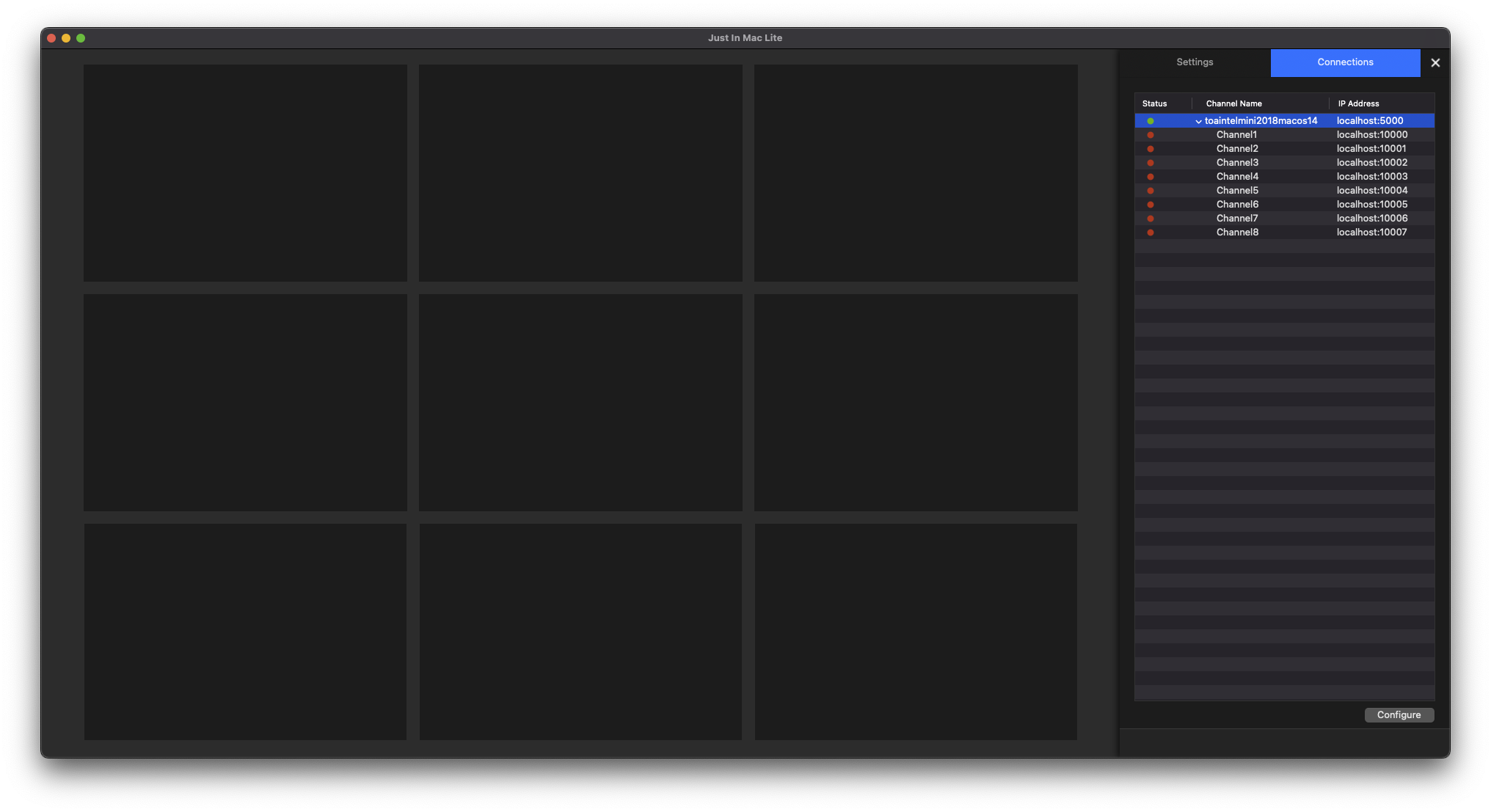 Manage Channels v.6.x screenshot 1