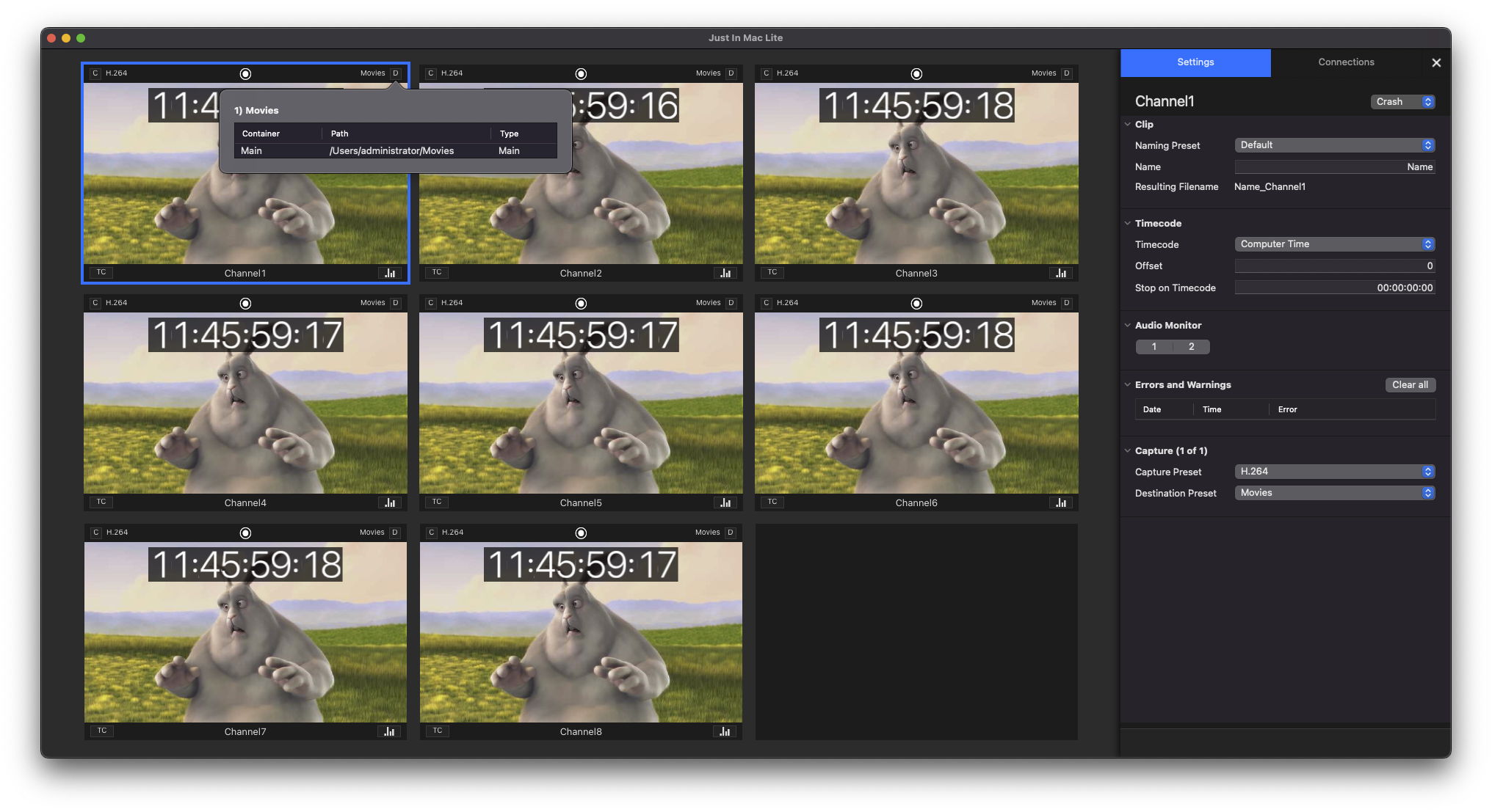 Channel Viewer v.6.x screenshot 10